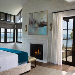 Breezy Lakeside Bedroom