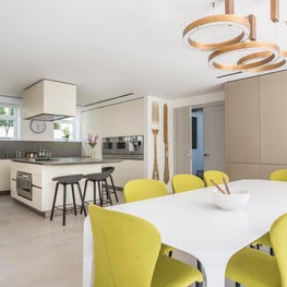 Kensington Townhouse Lower Ground Floor Kitchen and Family Dining