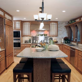 Midwest Arts & Crafts Baker's Kitchen with Custom Cabinetry