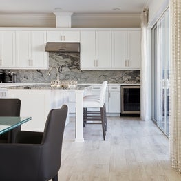 Palm Beach Intracoastal Retreat Kitchen