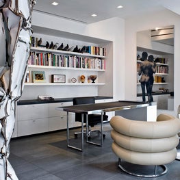 Art-Filled Living Space 