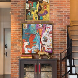 Beautiful Brick & Artwork