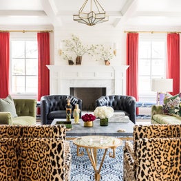 Color Me Bold Living Room