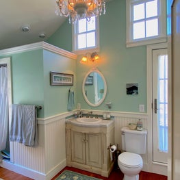 Country Bathroom with a Bit of Bling