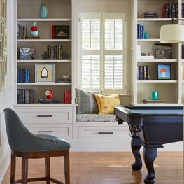 Camden Library with Books and Billiards