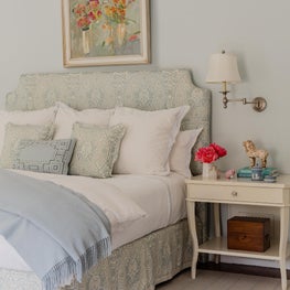 Master Bedroom with soothing blues