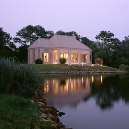 Residence in the Marshes - View from Bayou