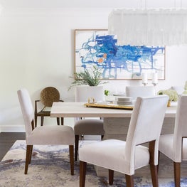 Mel Bean Interiors Midtown Modern Dining Room ©Alyssa Rosenheck