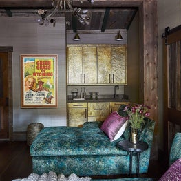 Jewel-Toned Sitting Room