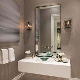 Marco Island Penthouse Powder Room