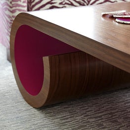 Modern Soho Penthouse, Coffee Table Detail