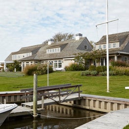Dock on Hamptons Creek - Contemporary Shingle