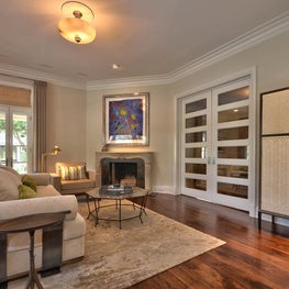 Hyde park living room design