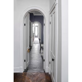 Arched doorways in hall