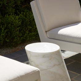 Solid Marble Cocktail Table