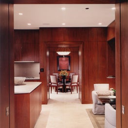 Michigan Avenue Apartment Breakfast Room