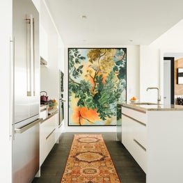 Hudson River View Apartment - Kitchen Vignette 