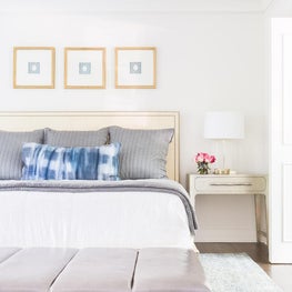 Mel Bean Interiors Midtown Modern Master Bedroom ©Alyssa Rosenheck