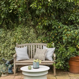 Casual Outdoor Sitting Area