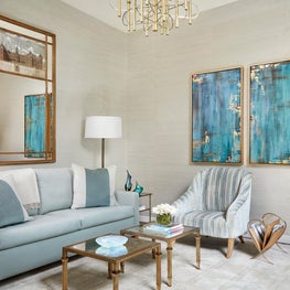 A quiet corner in a lady's private space. Featured in Papercity.