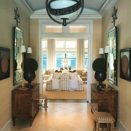 Regency House, Vestibule to Living Room.