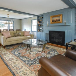 New England Inspired Living Room
