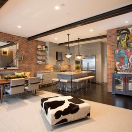 Princetonian Open Concept Featuring Urban Electric Co. Lighting