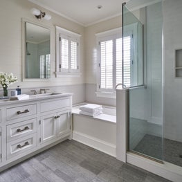 Southampton Cottage Master Bathroom