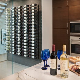 Philadelphia Magazine Design Home 2016 - Wine Cellar in Modern Kitchen  