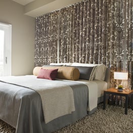 Bedroom in Logan Circle rowhouse