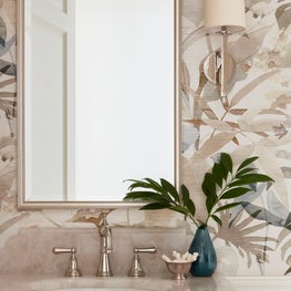 Bold Wallpaper by JMA Interior Design