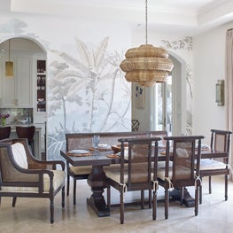 Coastal Dining Mural Wall