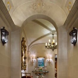 Historic New York City Townhouse Major Renovation - Formal Entry Hall Foyer