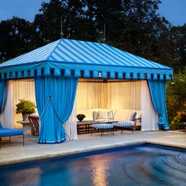 North Shore Estate Tented Poolhouse