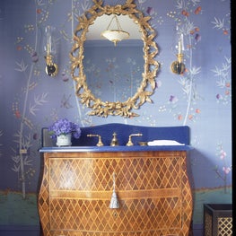 A clients Powder Room 