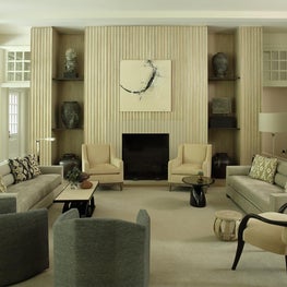 Transitional Living Room