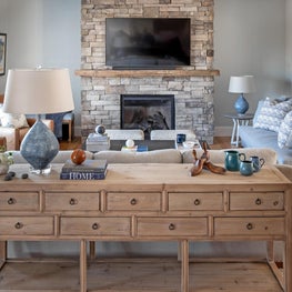 Eclectic layered and bohemian great room