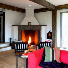 Connecticut Farmhouse, Cozy Family Room and Fireplace