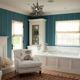 Feminine Her Master Bathroom - Bel Air Country Club 
