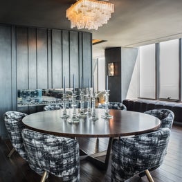 Modern Highrise- Dining Room