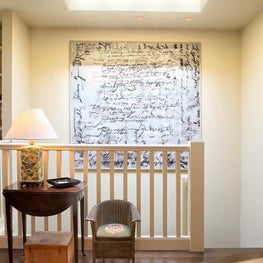 Loft in bright transitional home