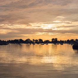 Larchmont, NY Harbor at sunrise