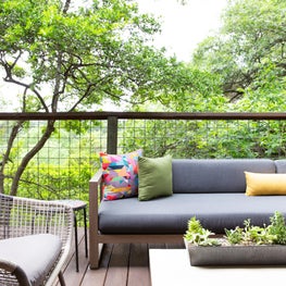 Treehouse Sitting Porch