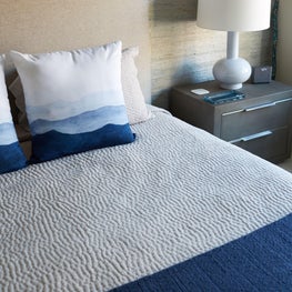 Contemporary bedroom detail