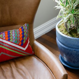 Leather Armchair Vignette