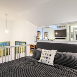 Loft Bedroom in a Bi-Level Condo