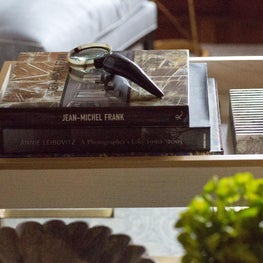 Central Park West Prewar/Modern Living Room/Modern Coffee Table/Vignette/Accessories