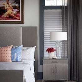 Soft hues with bold accents