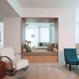 Miami Beach Oceanfront Living Room