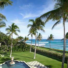An oceanfront Palladian Villa in Palm Beach